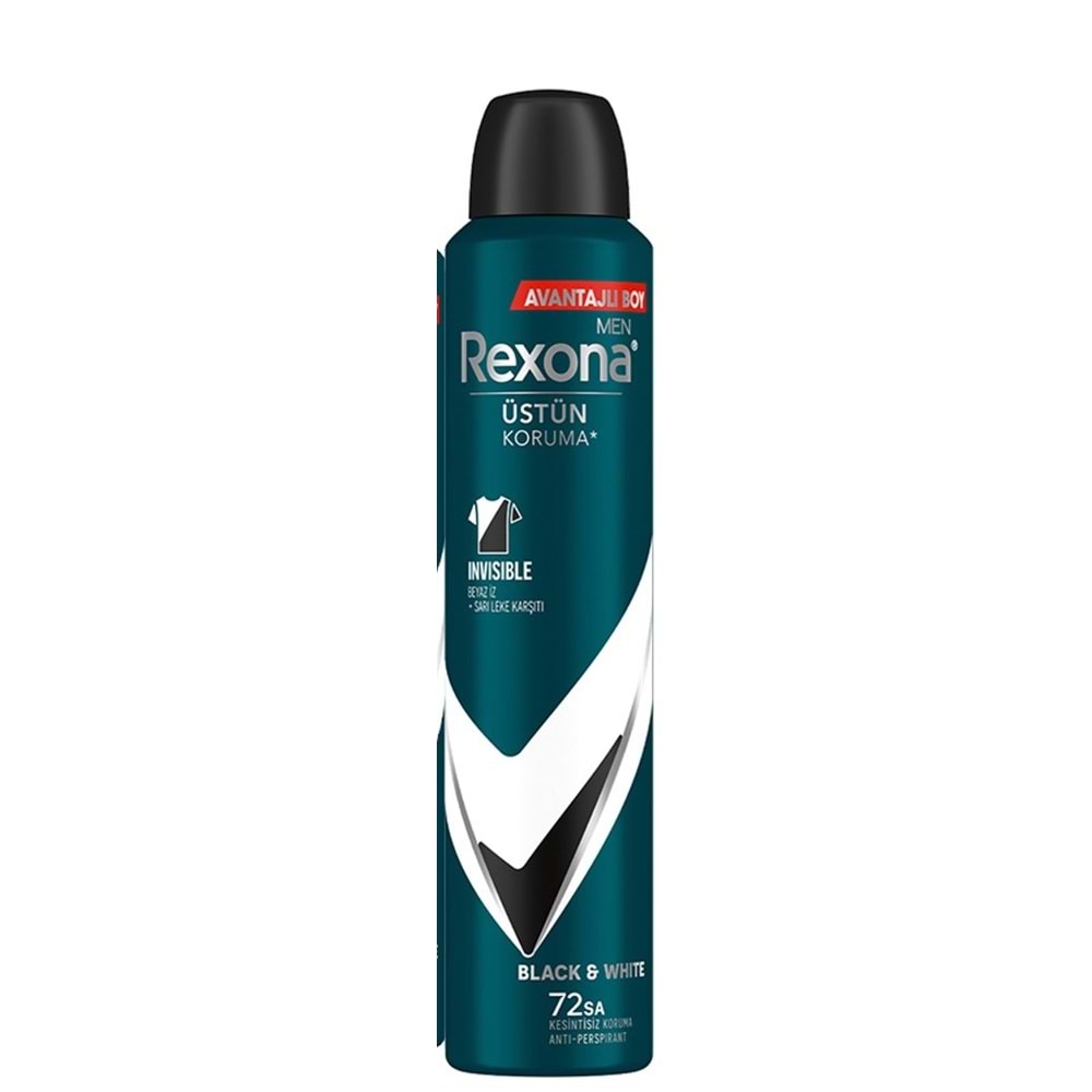 REXONA DEODORANT BLACK&WHİTE MEN