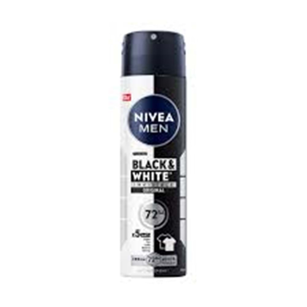 NİVEA MEN DEODORANT BLACK&WHİTE