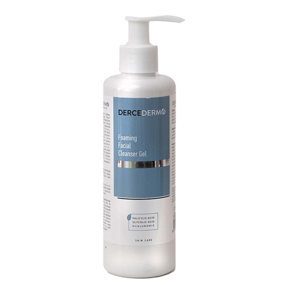 DERCE DERMO FOAMİNG YÜZ TEMİZLEME JELİ 250 ML