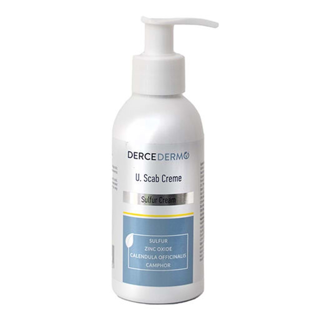 DERCE DERMO SÜLFÜR & KÜKÜRT KREM 150 ML ( YAĞLANMA KARŞITI )