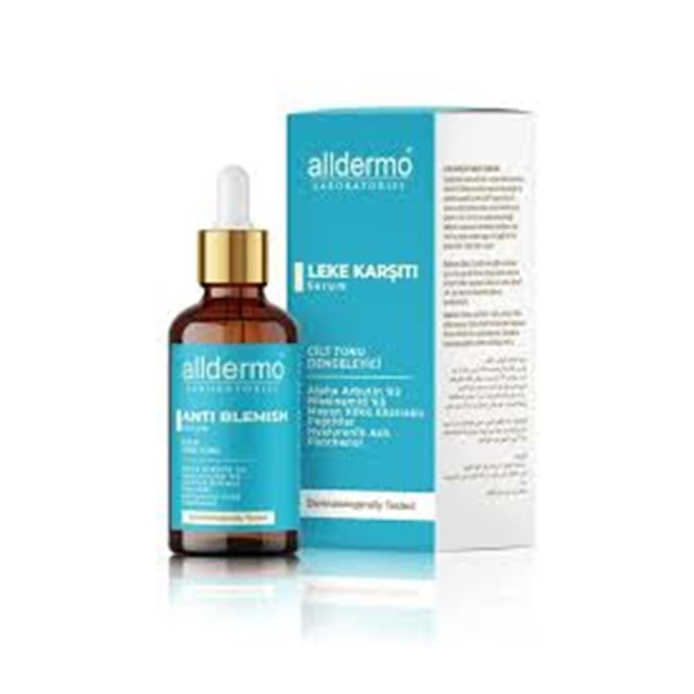 ALLDERMO LEKE KARŞITI CİLT TONU DENGELEYİCİ SERUM 30 ML