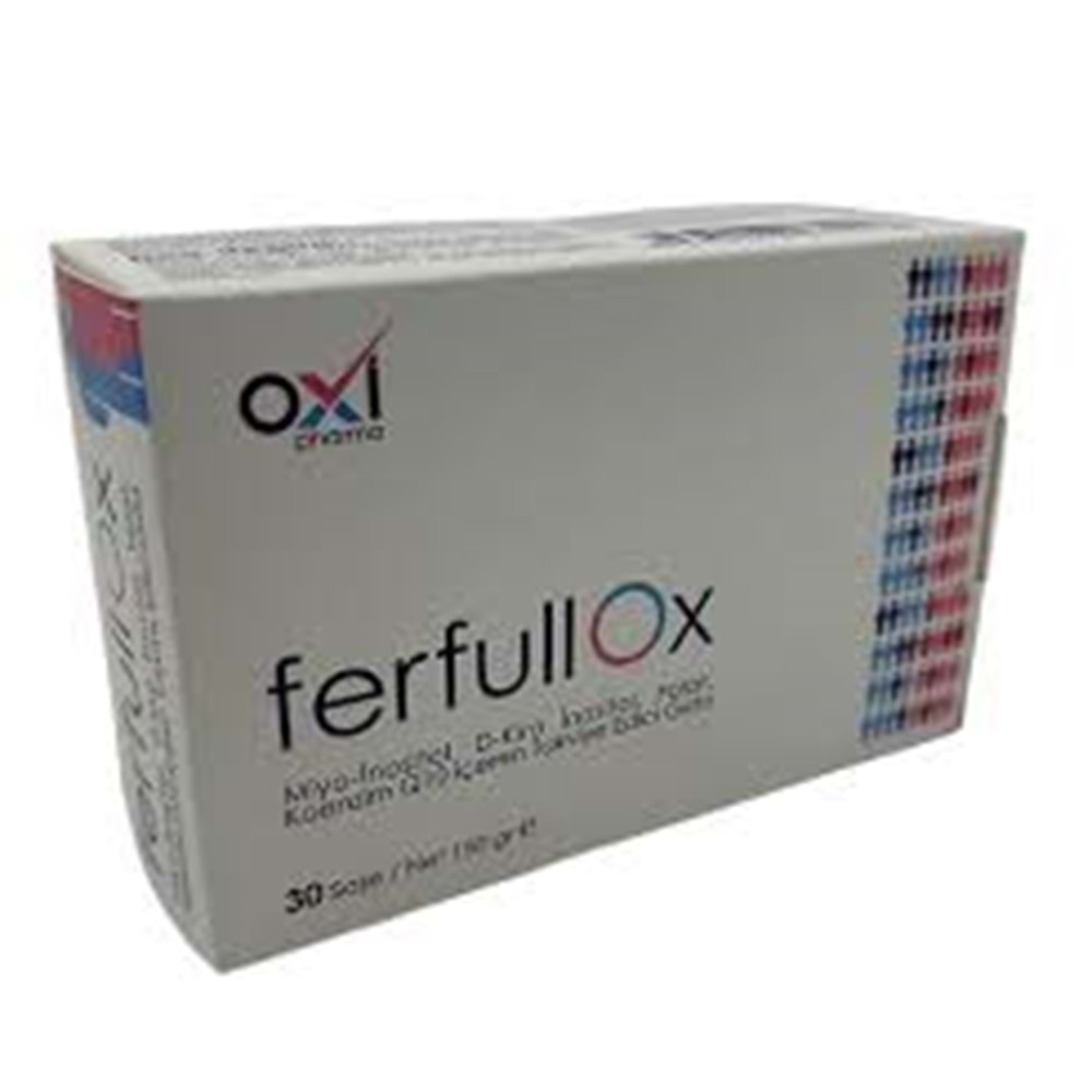 OXİ FERFULLOX ( KOENZİM Q10 & İNOSİTOL & FOLAT ) 30 SAŞE