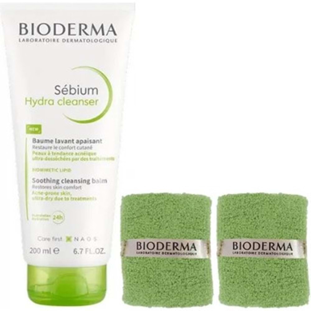 BİODERMA SEBİUM HYDRA CLEANSER 200 ML TEMİZLEME JELİ ( BİLEK HAVLUSU HEDİYELİ ) ( AKNEYE EĞİMLİ CİLTLER İÇİN )
