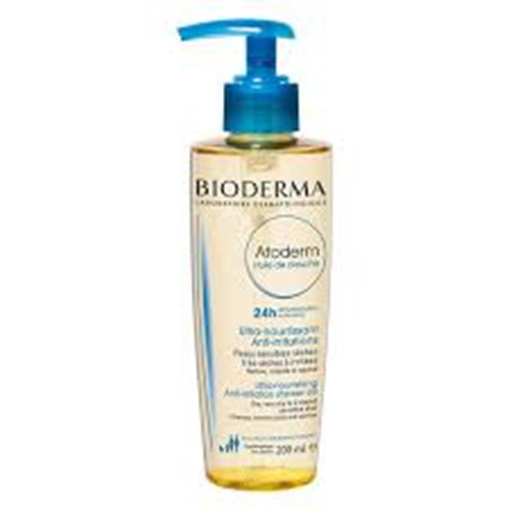 BİODERMA ATODERM HUİLE DE DOUCHE SHOWER OİL 200 ML ( TEMİZLEYİCİ DUŞ YAĞI ) ( ÇOK KURU CİLTLER İÇİN )