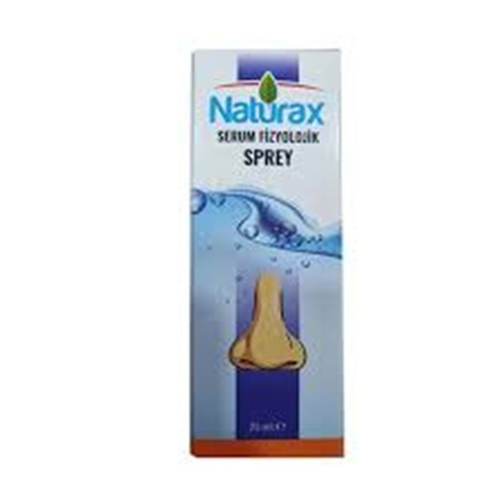 SERUM FİZYOLOJİK BURUN SPREYİ 20 ML NATURAX