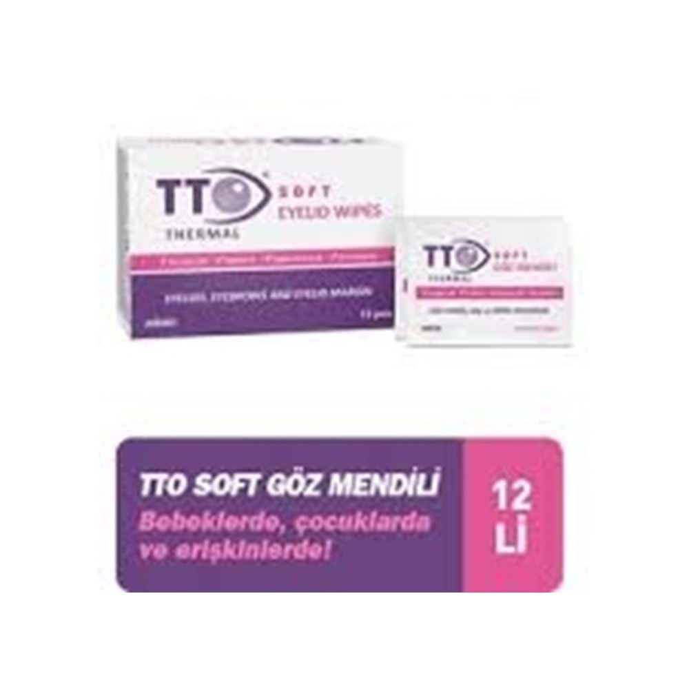 TTO THERMAL SOFT GÖZ MENDİLİ 12 Lİ
