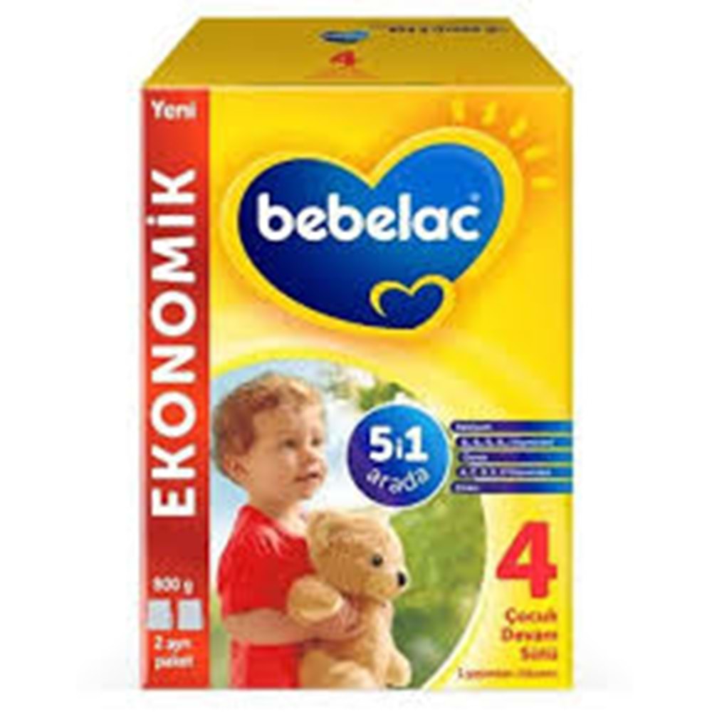 BEBELAC MAMA DEVAM SÜTÜ 1 YAŞINDAN İTİBAREN 800 GR NO:4