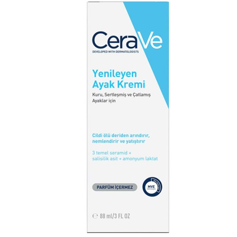 CERAVE SA REGENERİERENDE FUBCREME YENİLEYEN AYAK BAKIM KREMİ 88 ML