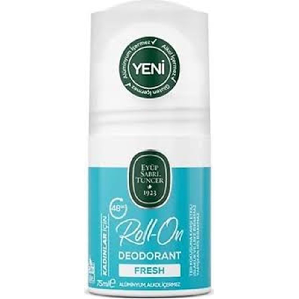 EYÜP SABRİ TUNC. ROLL ON DEODORANT 75 ML FRESH(KADIN)