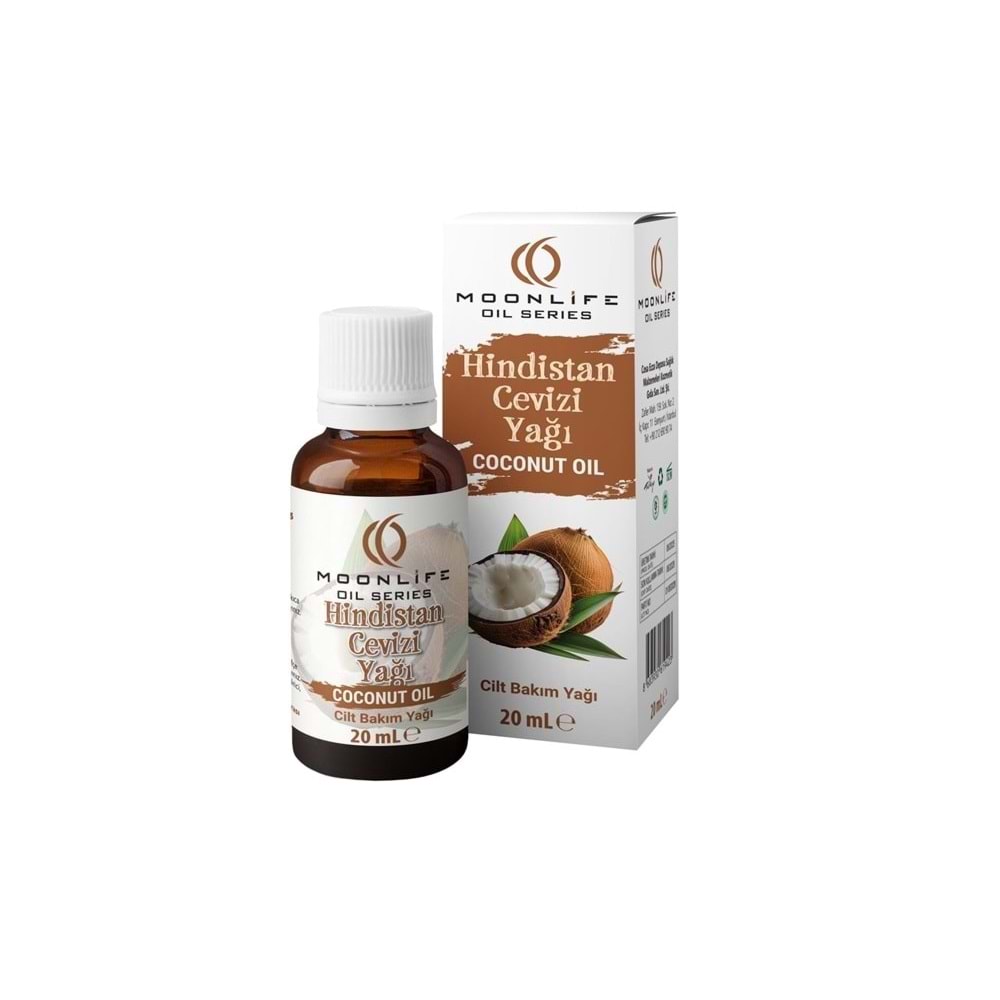 MOON LİFE DOĞAL HİNDİSTAN CEVİZİ YAĞI 20 ML