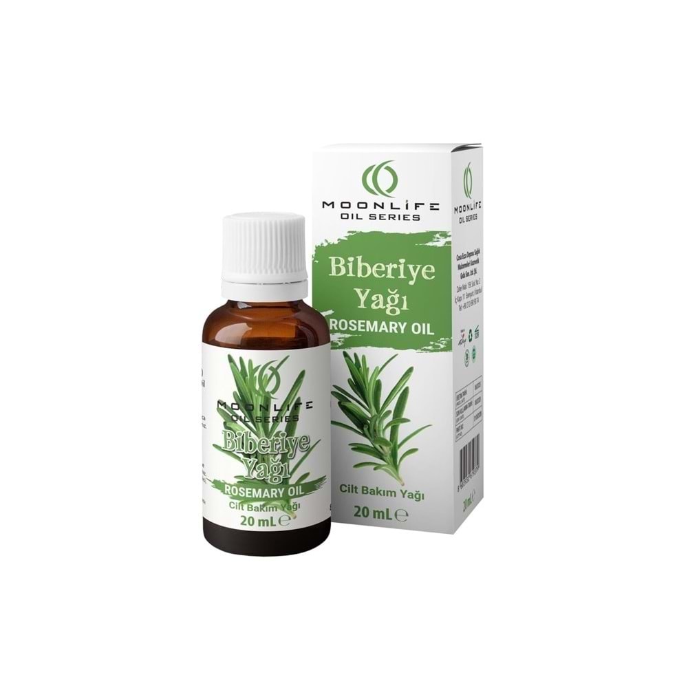 MOON LİFE DOĞAL BİBERİYE YAĞI 20 ML