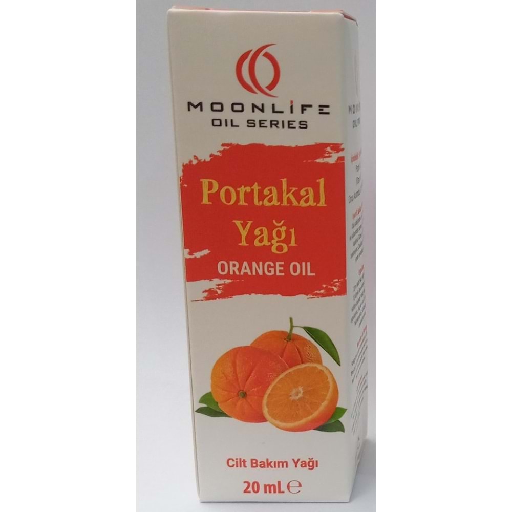 MOON LİFE DOĞAL PORTAKAL YAĞI 20 ML
