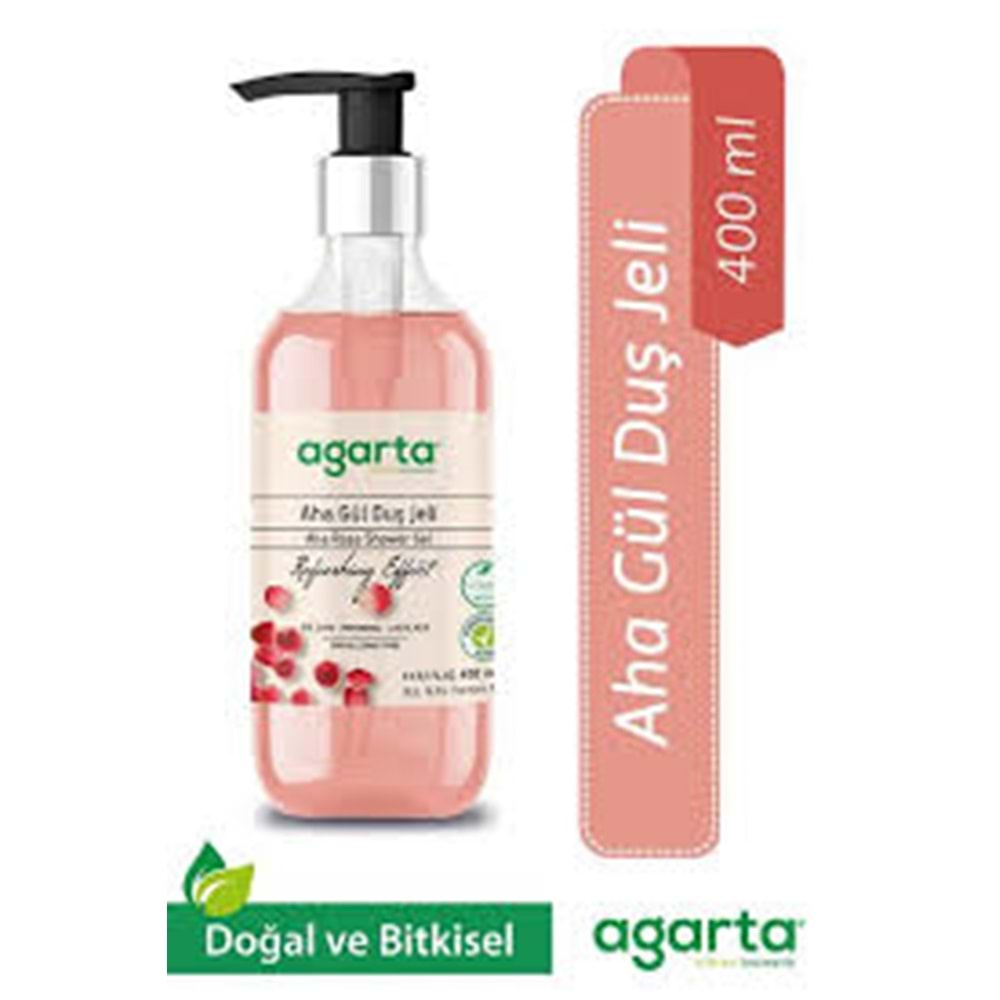 AGARTA DOĞAL AHA GÜL DUŞ JELİ 400 ML