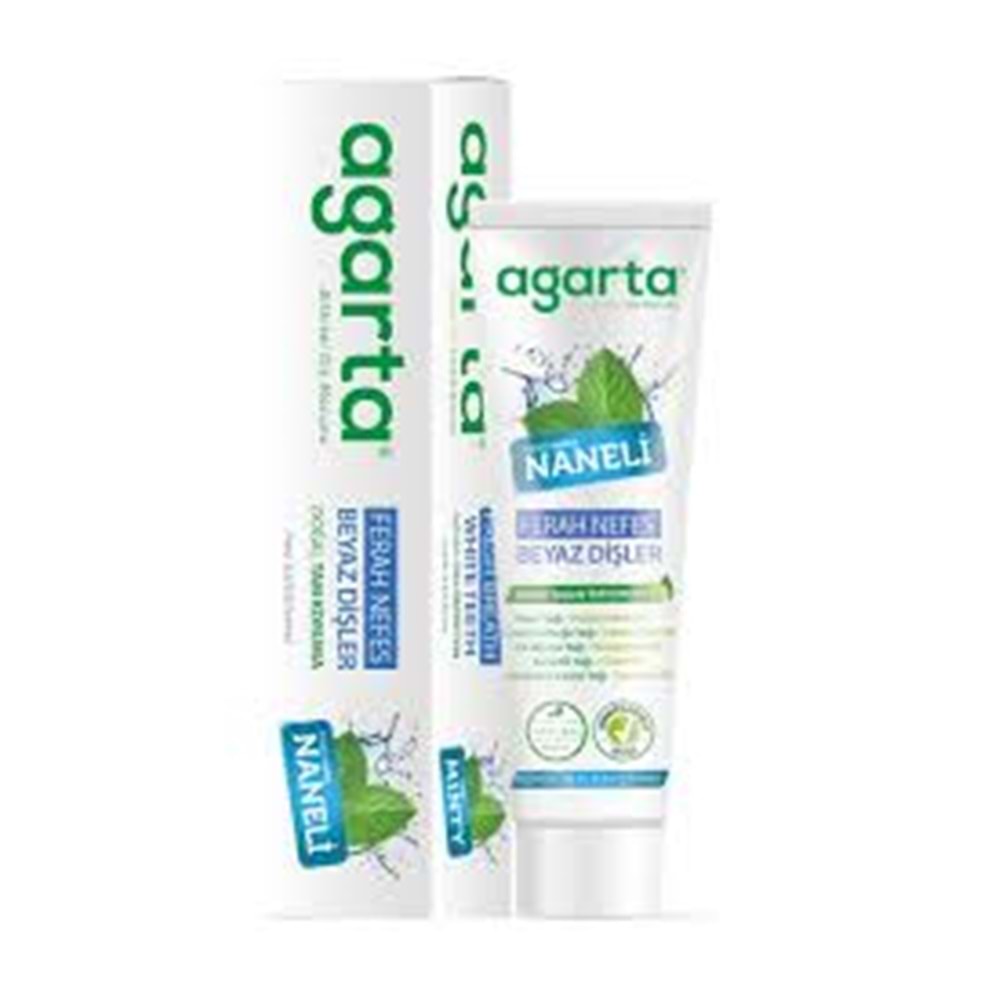 AGARTA DOĞAL DİŞ MACUNU NANELİ 100 ML