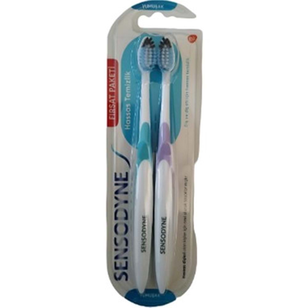 SENSODYNE DİŞ FIRÇASI HASSAS BAKIM İKİLİ