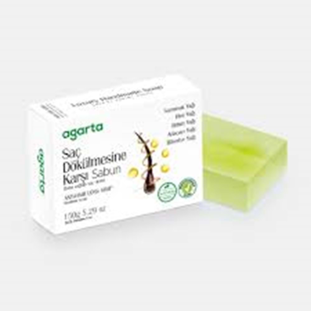 AGARTA DOĞAL CİLT BAKIM SABUNU SAÇ DÖKÜLME 150 GR