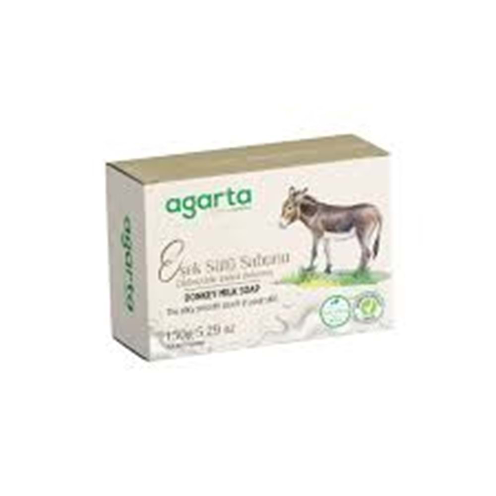 AGARTA DOĞAL EL YAPIMI GÜZELLİK SABUNU EŞEK SÜTÜ 150 GR