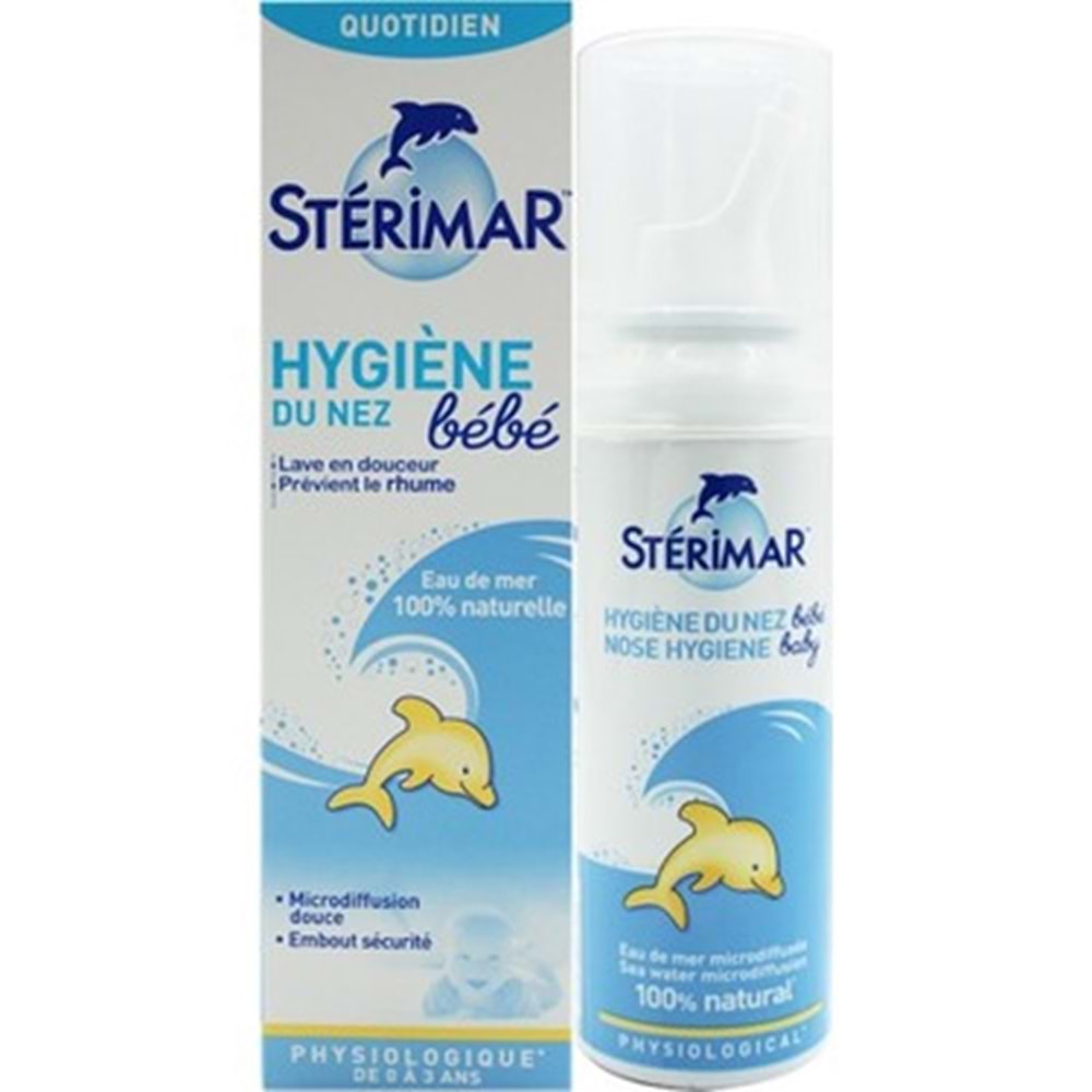STERİMAR BABY BURUN SPREYİ 50 ML ( DENİZ SUYU )