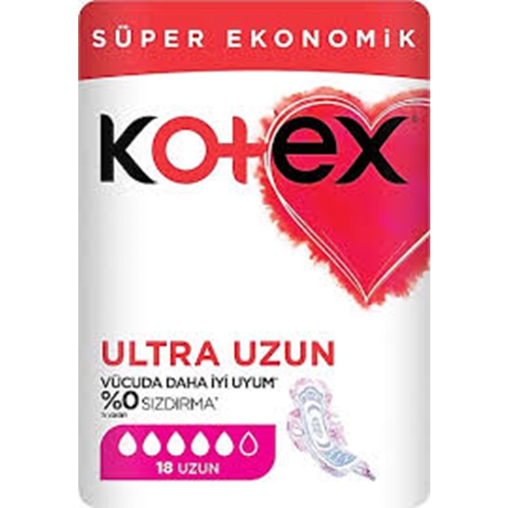 KOTEX PED 18 Lİ ULTRA UZUN