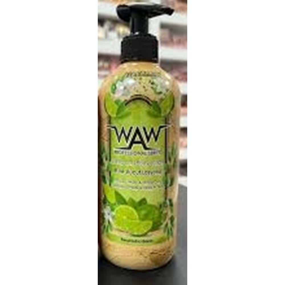 WAW LOSYON 500 ML YEŞİL LİMON YEŞİL ÇAY