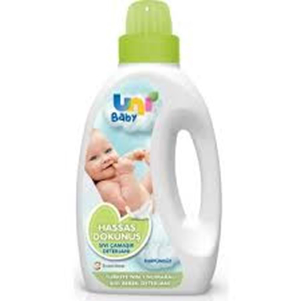 UNİ BABY SIVI DETERJAN 1500 ML HASSAS DOKUNUŞ PARFÜMSÜZ