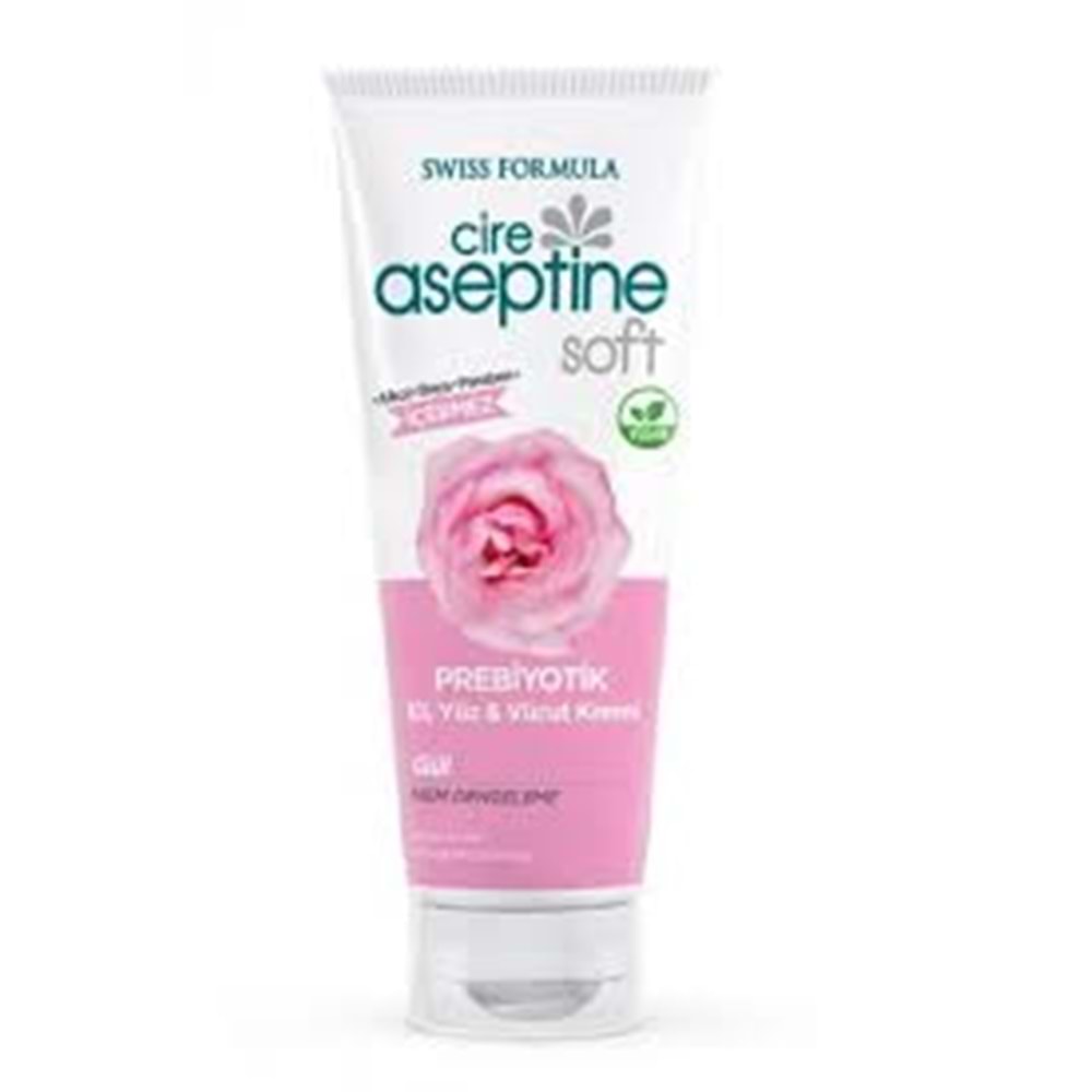 CİRE ASEPTİNE SOFT KREM 200 ML GÜL (TÜP)