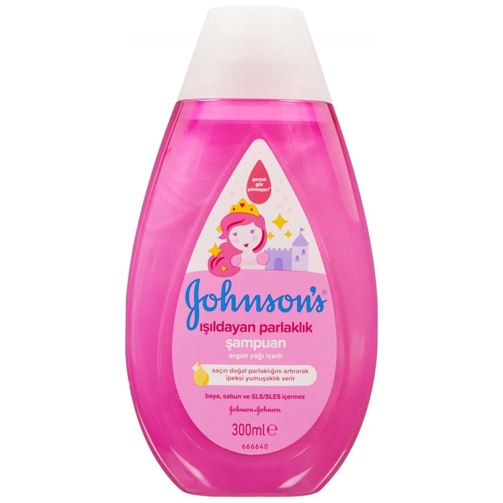 JOHNSON'S BABY BEBEK ŞAMPUANI IŞILDAYAN PARLAKLIK 300 ML