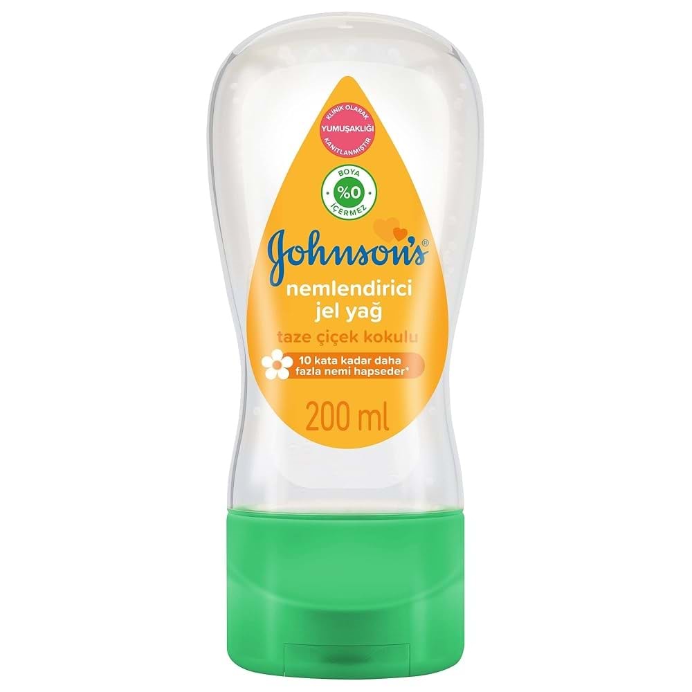 JOHNSON'S BABY BEBEK YAĞI NEMLENDİRİCİ JEL 200 ML