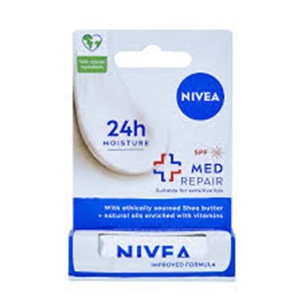NİVEA DUDAK LİP MED REPAİR SPF15