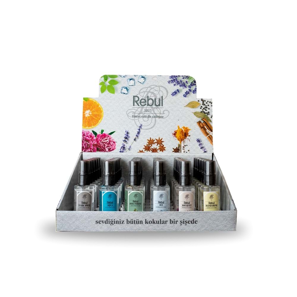 REBUL 50 ML KOLONYA 36 LI SET