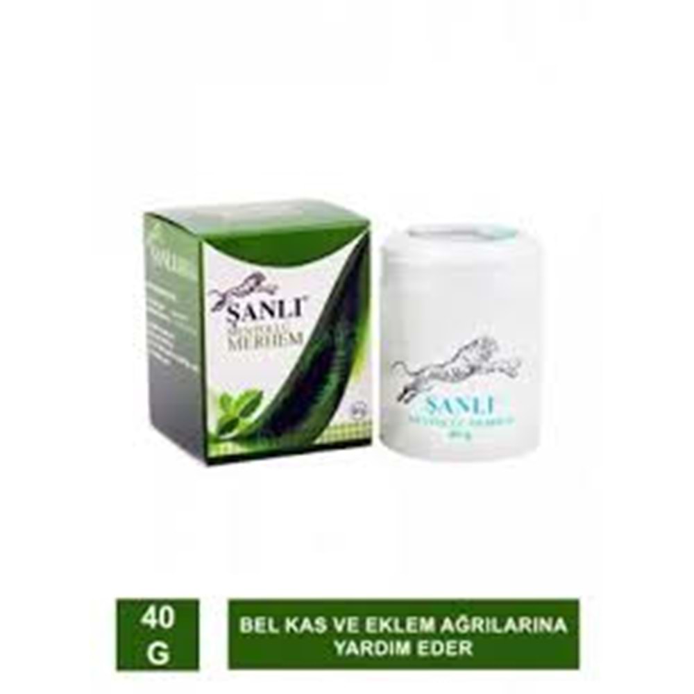 ŞANLI MENTOLLÜ MERHEM 40 GR