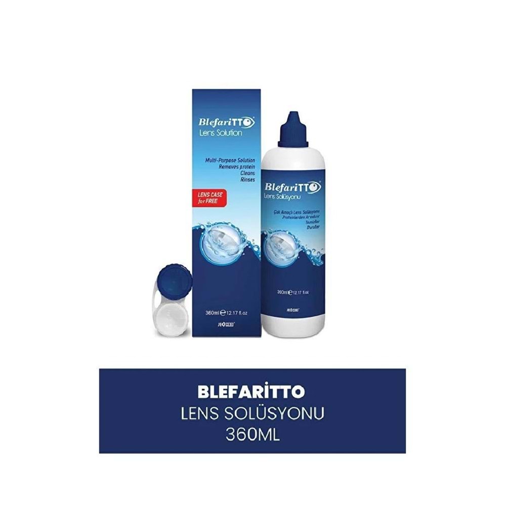 BLEFARİTTO LENS SOLÜSYONU 360 ML