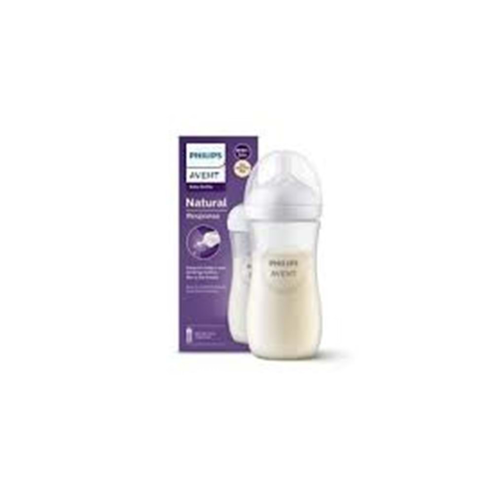 AVENT DOĞAL TEPKİLİ PP BİB 330 ML 6+AY