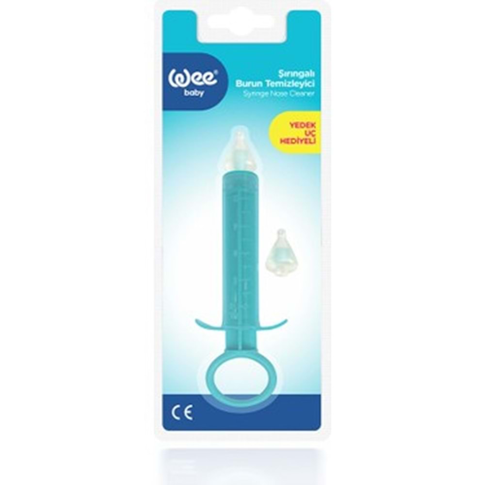 WEE BABY ŞIRINGALI BURUN TEMİZLEYİCİ YEDEK UÇ HEDİYELİ