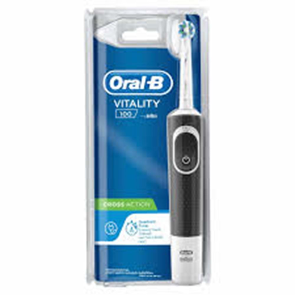 ORAL-B ŞARJLI DİŞ FIRÇASI VİTALTY 100 CROSS ACTİON BLACK