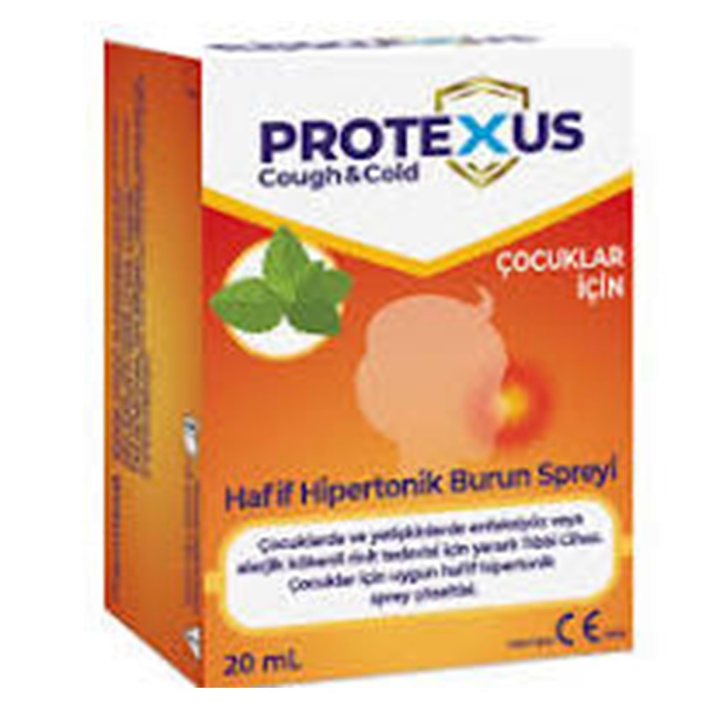 PROTEXUS BURUN SPREYİ RİNİT TEDAVİSİNE DESTEK ÇOCUKLAR İÇİN 20 ML