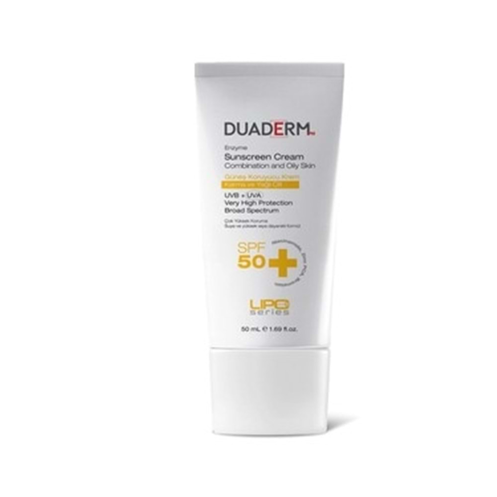 DUADERM KARMA VE YAĞLI CİLT GÜNEŞ KREMİ 50 ML