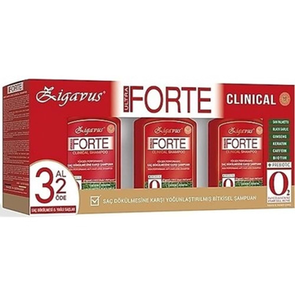 ZİGAVUS ŞAMPUAN 3 AL 2 ÖDE YAĞLI ŞAÇLAR