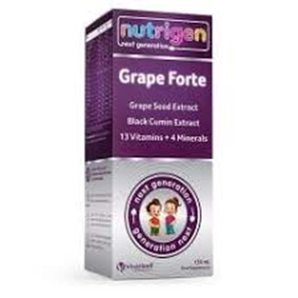 NUTRİGEN NEXT GENERATİON ÜZÜM FORTE 150 ML(GRAPE FORTE)