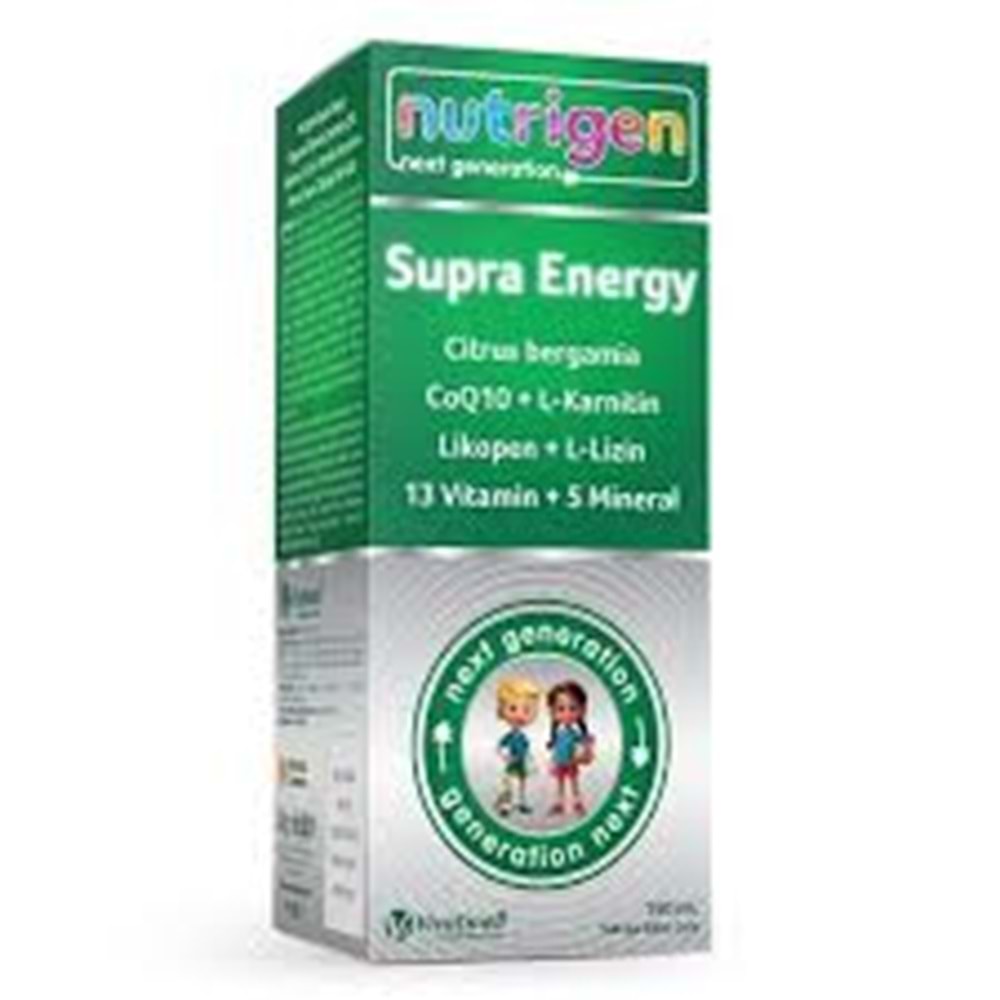 NUTRİGEN NEXT GENERATİON SUPRA ENERGY 150 ML