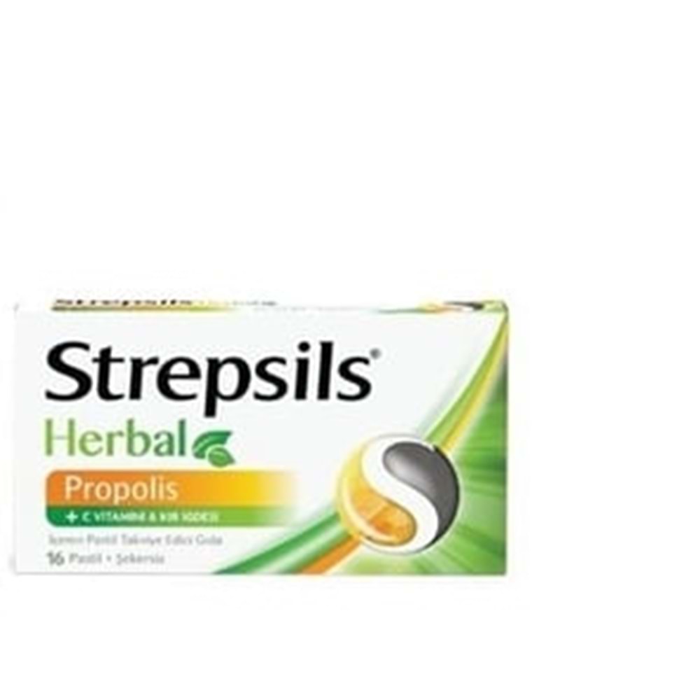STREPSİLS HARBAL PROPOLİS 16 PASTİL