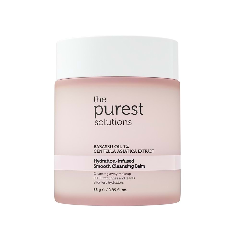 THE PUREST SOLUTİONS HYDRATİON-INFUSED SMOOTH CLEANSİNG BALM 85 GR(HASSAS VE KURU CİLTLER İÇİN)