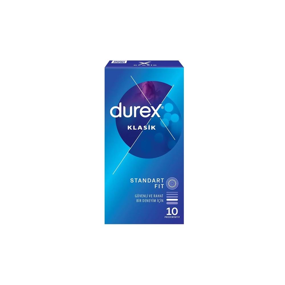 DUREX KLASİK STANDART 10 LU PREZERVATİF
