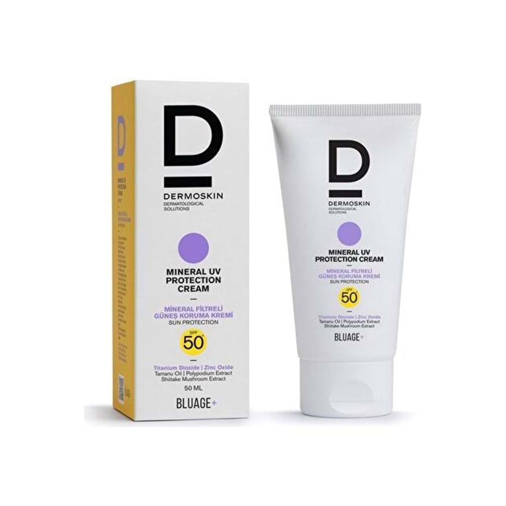 DERMOSKİN BLUAGE+ SPF 50 50 ML SENS. MİNERAL UV PROT. 3036