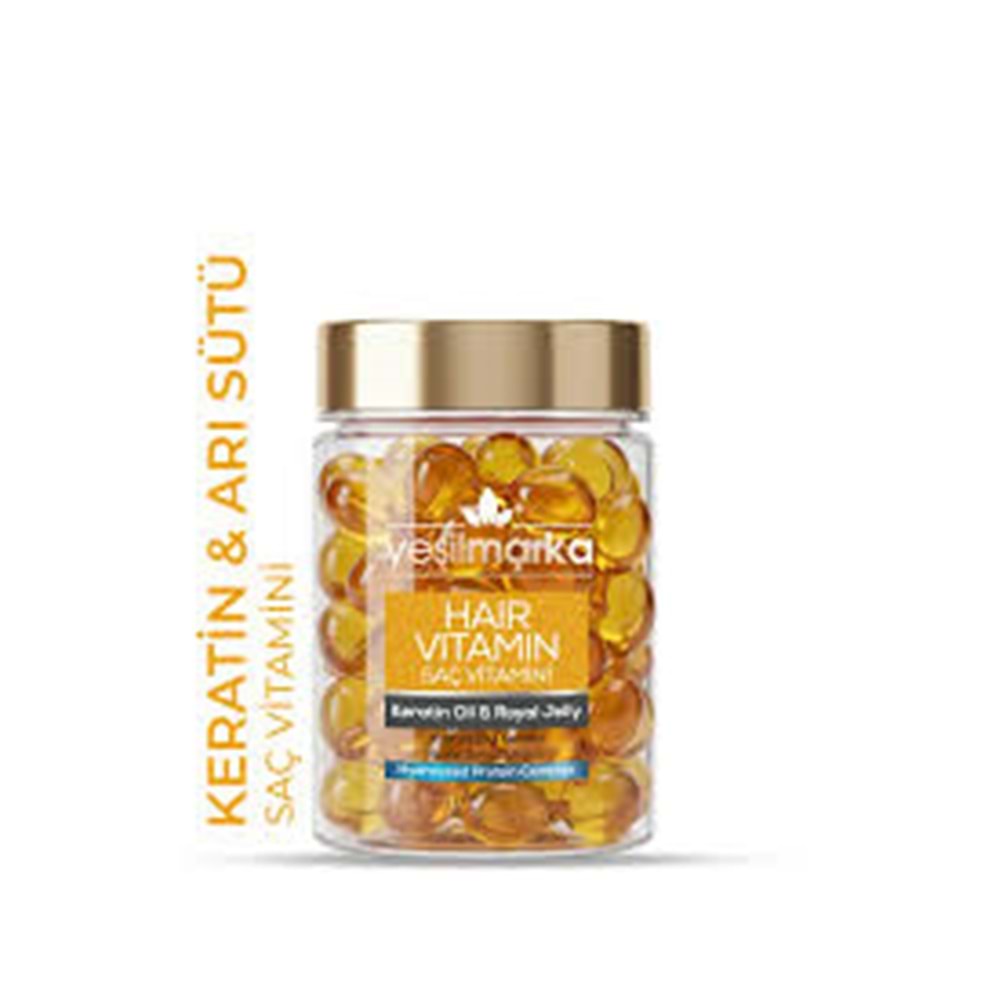 YMSB-26 Yeşilmarka Saç Vitamini - Keratin Oil & Royal Jelly