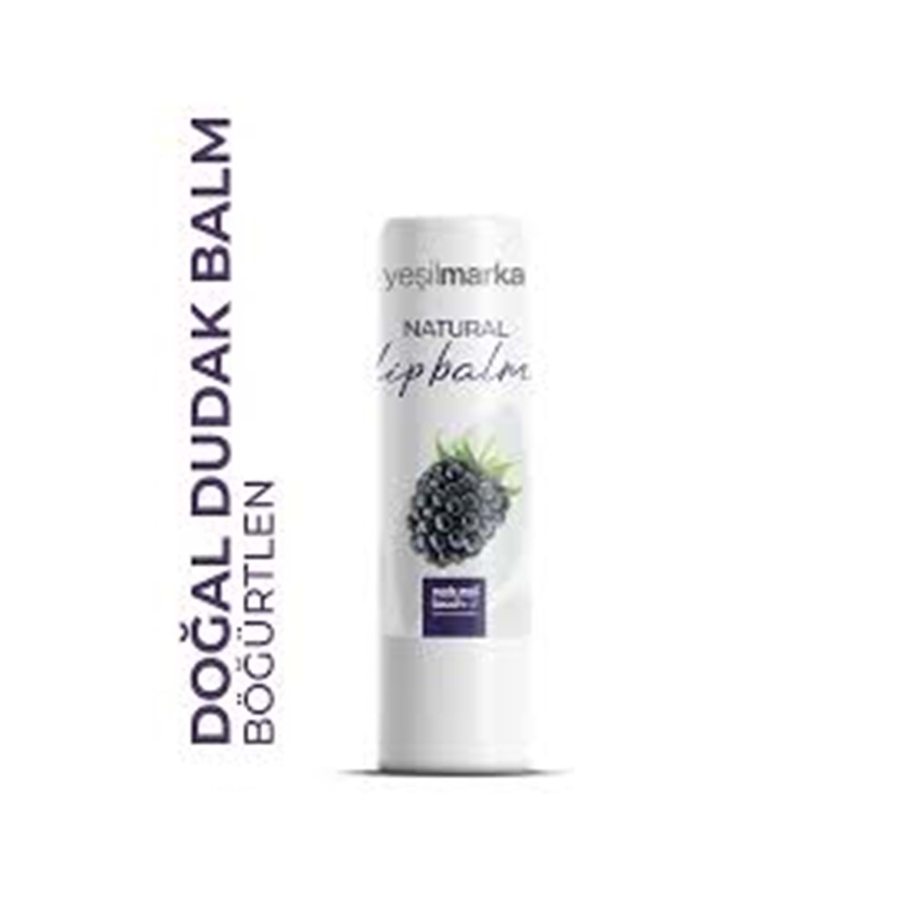 Yeşilmarka Doğal Dudak Balm BÖĞÜRTLEN