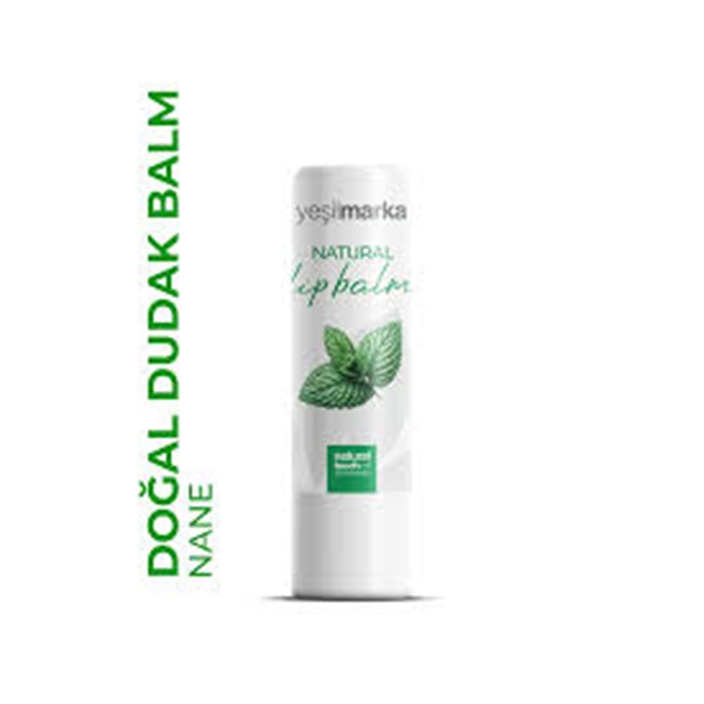 Yeşilmarka Doğal Dudak Balm NANE