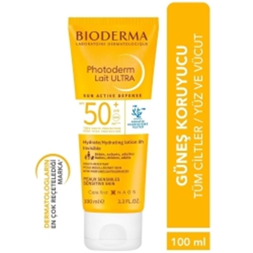 BİODERMA PHOTODERM LAİT ULTRA SPF50+ 100 ML GÜNEŞ KREMİ