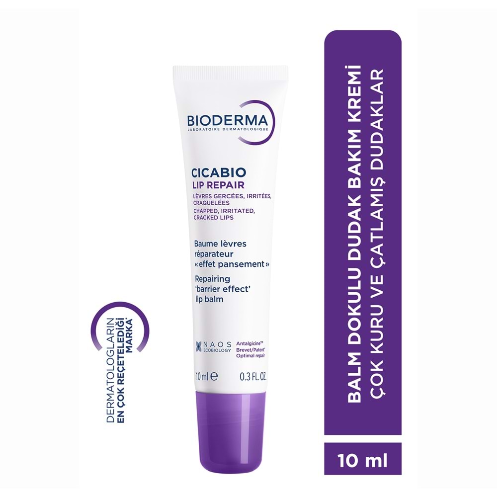 BİODERMA CİCABİO LİP REPAİR DUDAK BAKIM KREMİ 10 ML(2426)