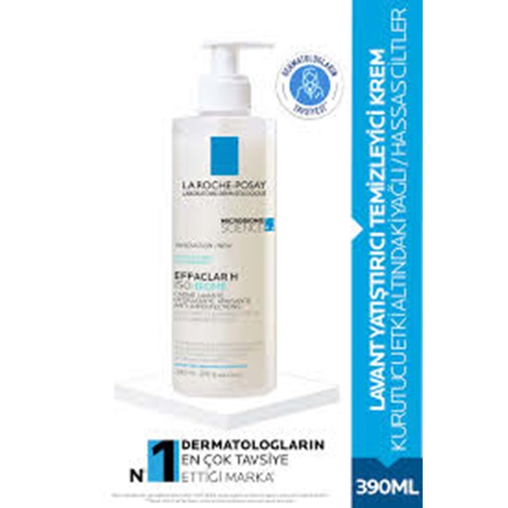 LA ROCHE POSAY EFFACLAR H İSO BİOME TEMİZLEYİCİ KREM 390 ML(7773)